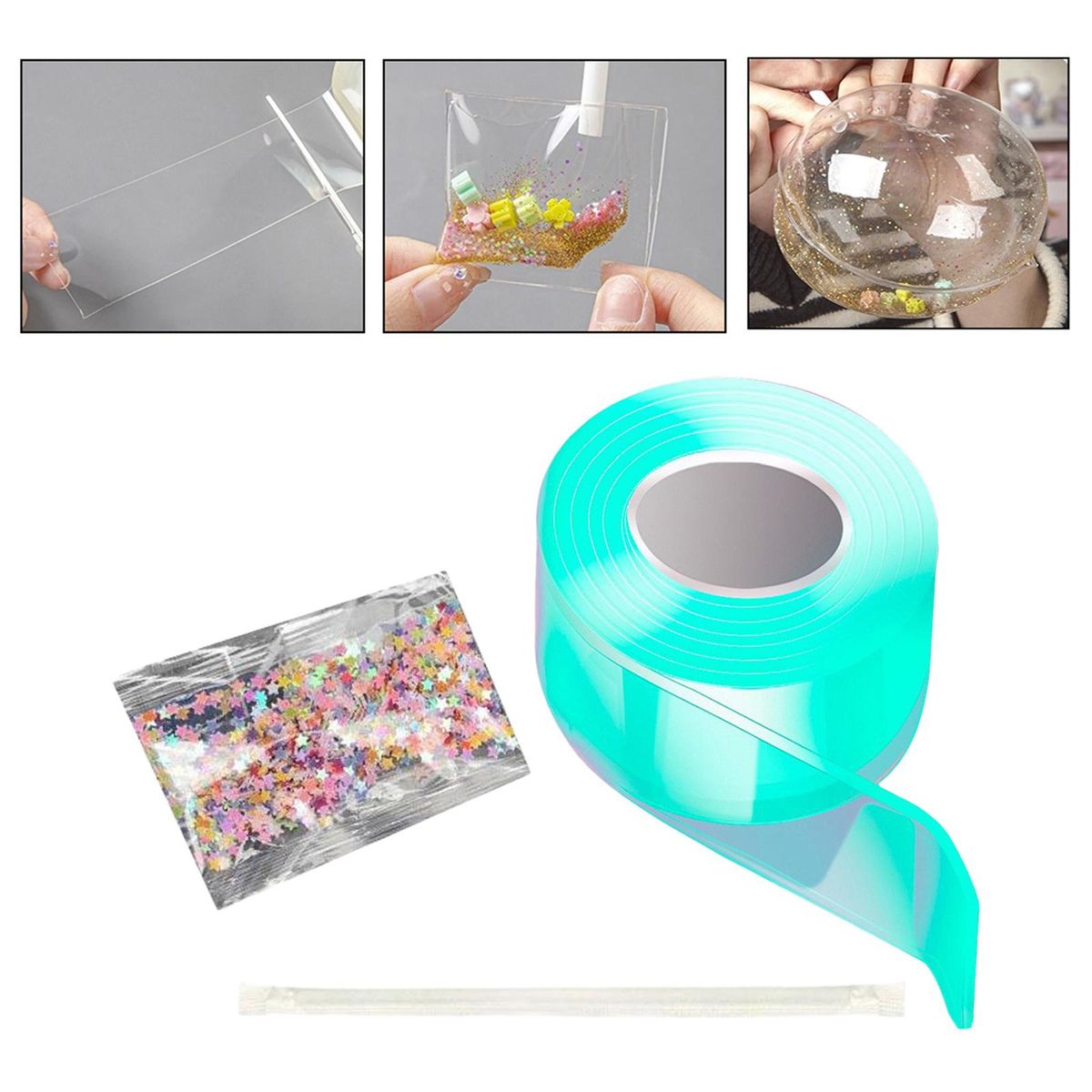 Bubble Balloons Blowing Tape Two Sided Adhesive Double Sided Style C