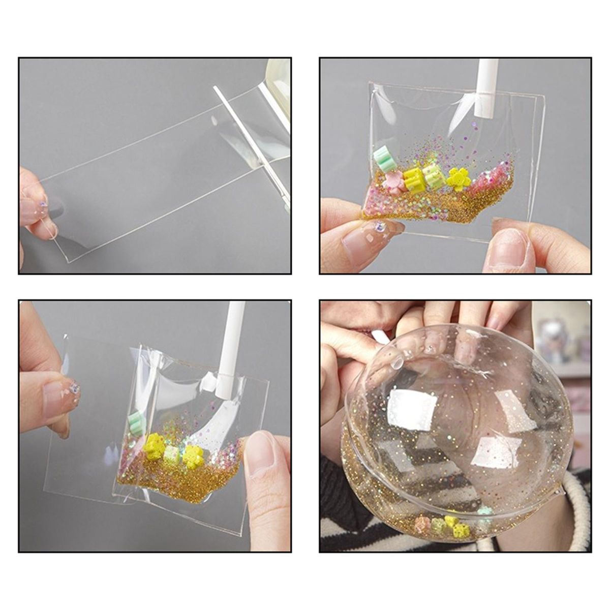 Bubble Balloons Blowing Tape Two Sided Adhesive Double Sided Style C