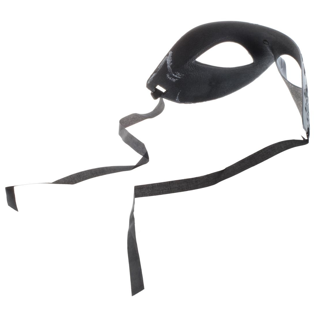 Mens Adult Masquerade Greek Roman Facial Mask for Fancy Dress Masked Ball Silver
