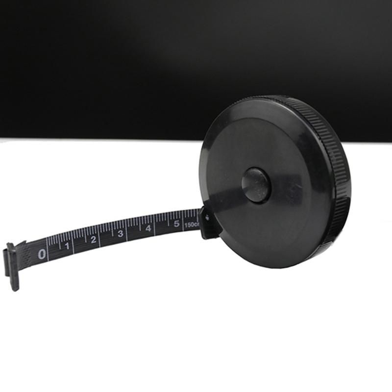 Tape Measure for Body Measuring Tape for Body Cloth Measuring Tape for Sewing Tailor Fabric Measurements Tape Retractable Dual Sided Black