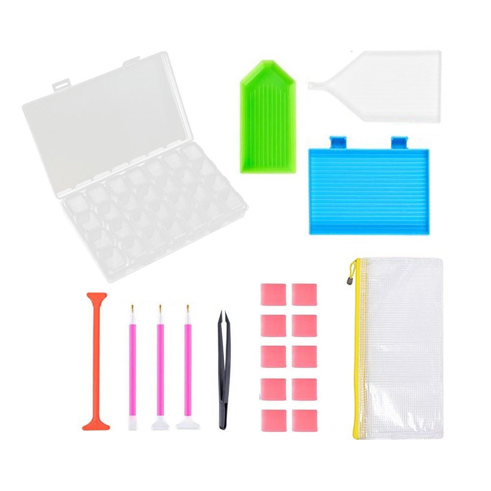Pack Of 20 5D Diamond Painting Tools Kit