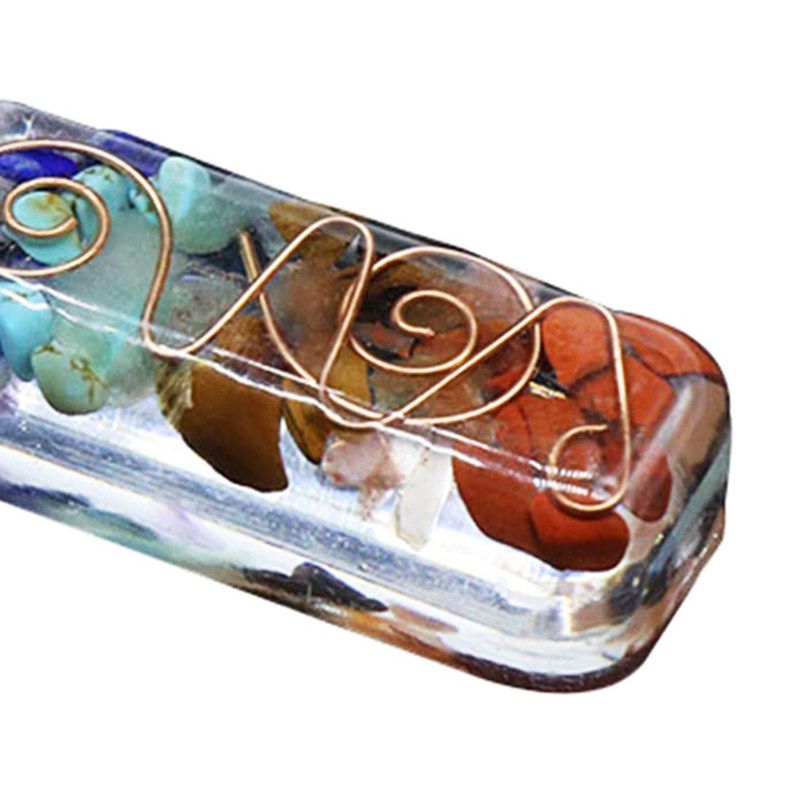 Necklace Exquisite With Natural Stone Agate Energy Pendant