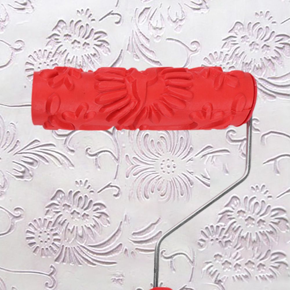 Wood Graining  Wall Paint  Tool Decoration DIY Rubber Roll