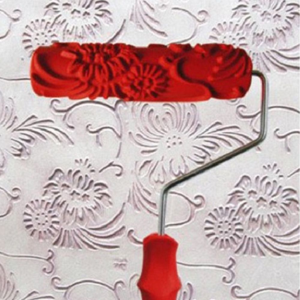 Wood Graining  Wall Paint  Tool Decoration DIY Rubber Roll