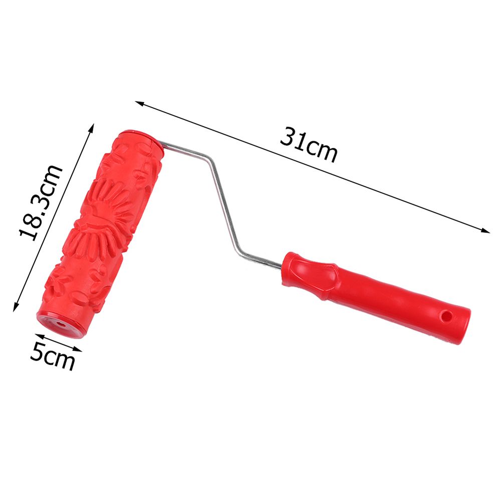 Wood Graining  Wall Paint  Tool Decoration DIY Rubber Roll