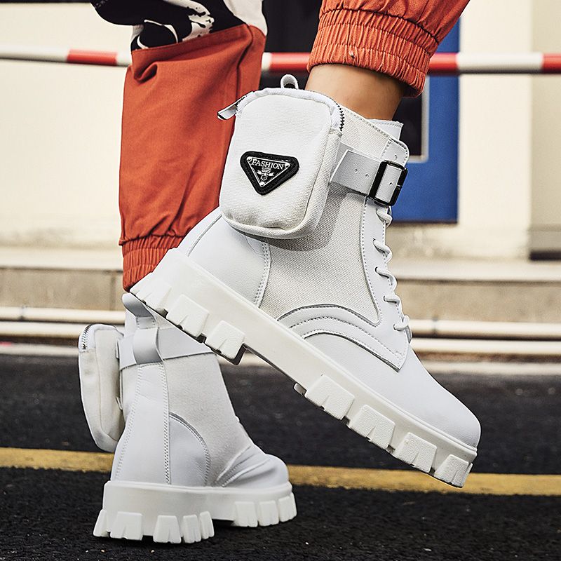 Men's Boots New Comfortable Outdoor High-top Shoes