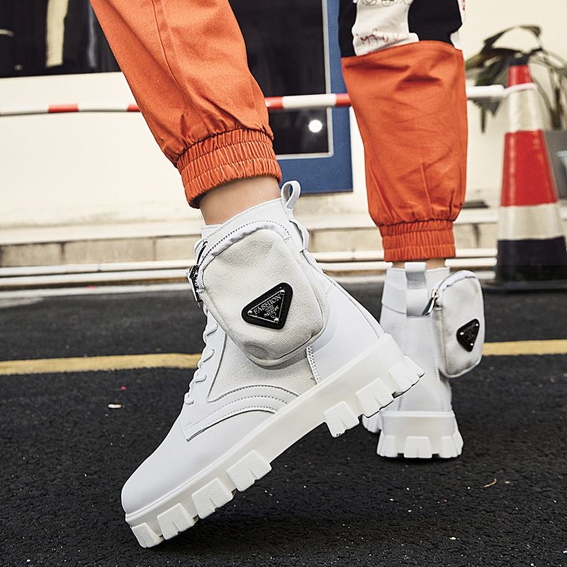 Men's Boots New Comfortable Outdoor High-top Shoes