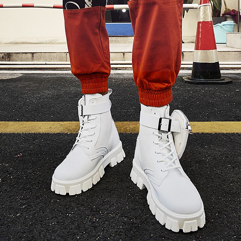 Men's Boots New Comfortable Outdoor High-top Shoes