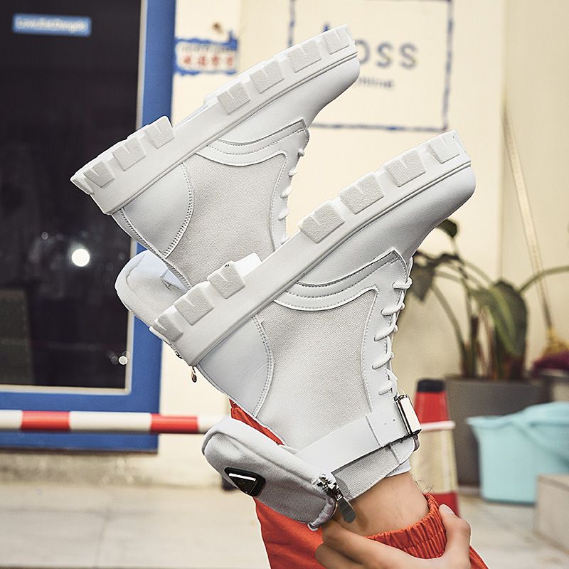 Men's Boots New Comfortable Outdoor High-top Shoes