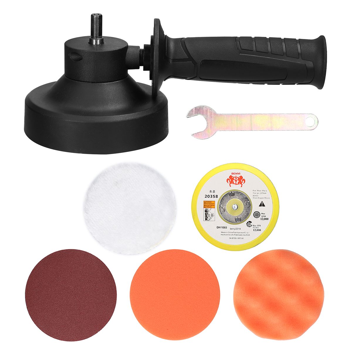 5 Inch Car Polishing Machine DA Eccentric Machine Electric