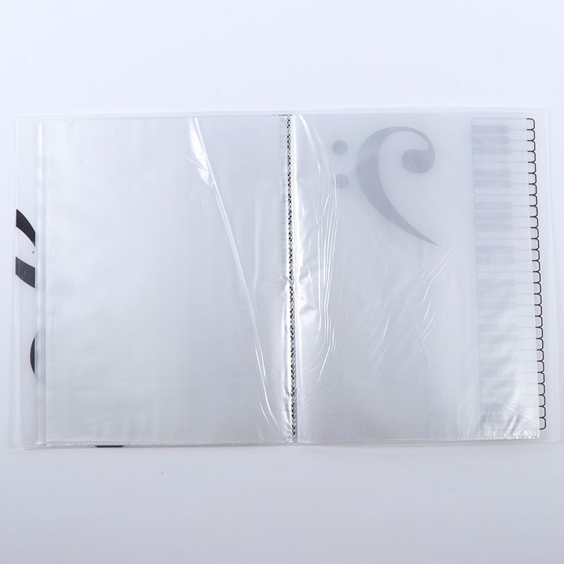 A4 Music Score Office Folder Storage Book Information Book Student Office Supplies Paper Organizer Folders For School Black40