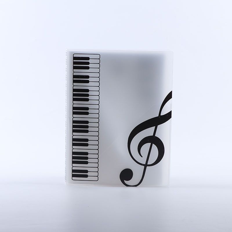 A4 Music Score Office Folder Storage Book Information Book Student Office Supplies Paper Organizer Folders For School Black40