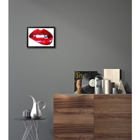 Art- Lip Framed Art
