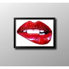 Art- Lip Framed Art