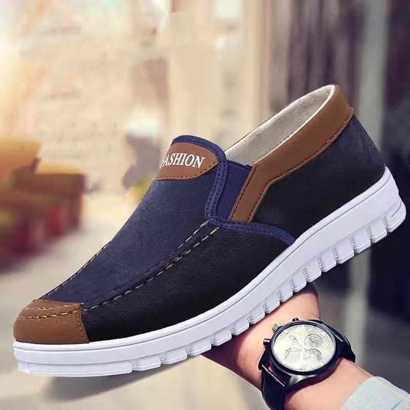 Men's Shoes Loafers Classic Men's Casual Walking Shoes Loafers Slip-On Shoes