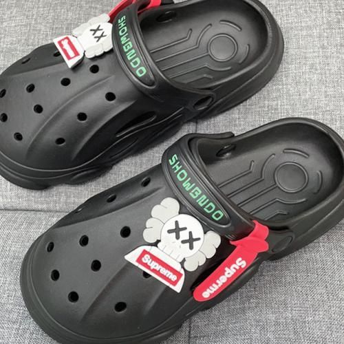 Beautiful Supreme Sticker Unisex Crocs Shoe