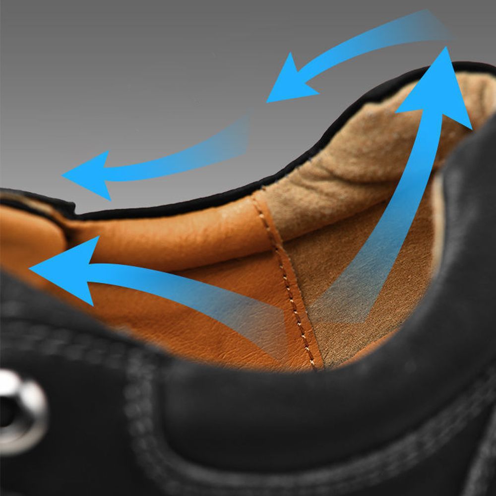 Men's Hiking Shoes Are Wear-resistant And Waterproof - Black