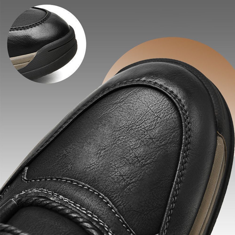 Men's Hiking Shoes Are Wear-resistant And Waterproof - Black