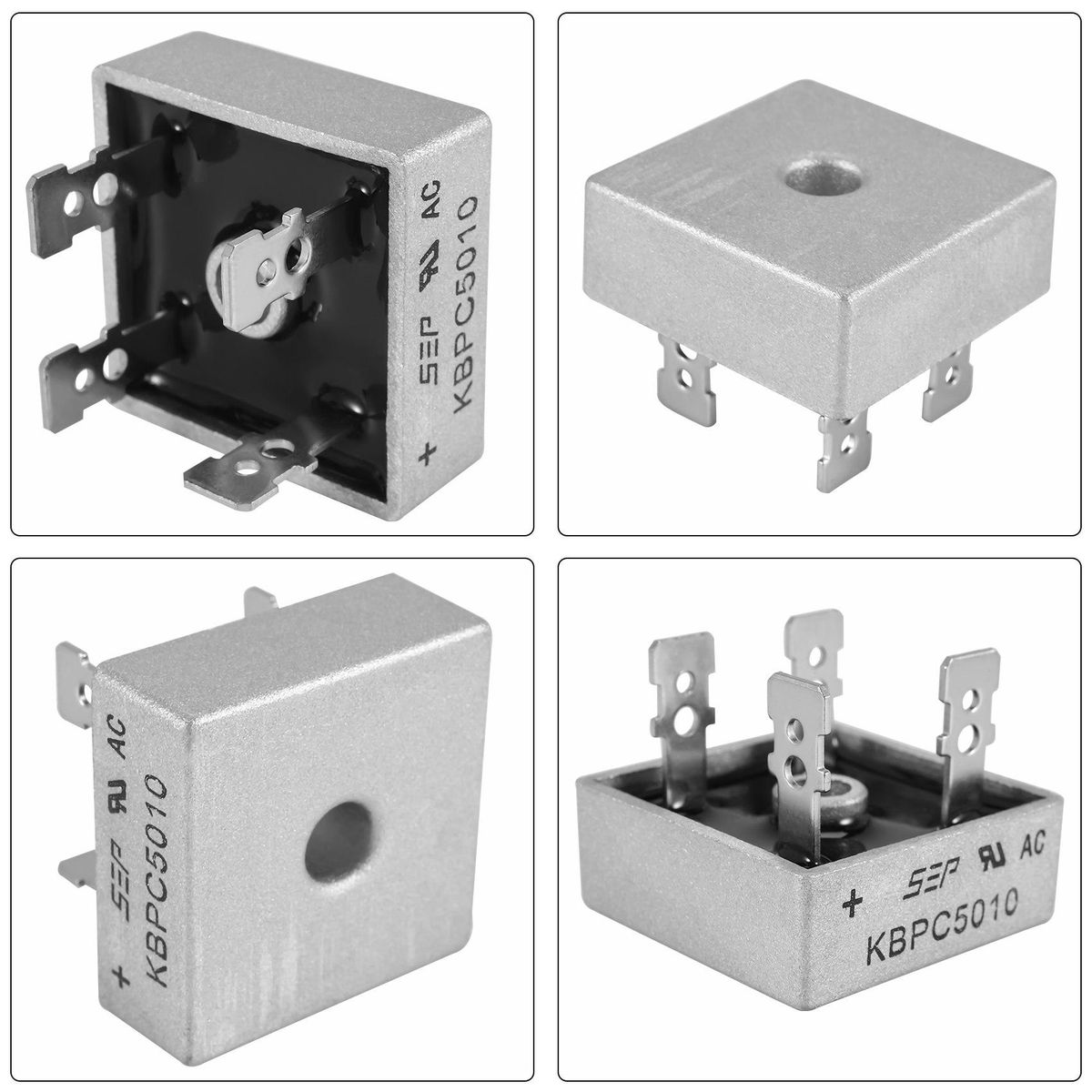 Single Phase Diode Bridge Rectifier 50A 1000V KBPC5010