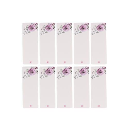 40pcs/lot DIY Creative Retro Flower Bookmark Book
