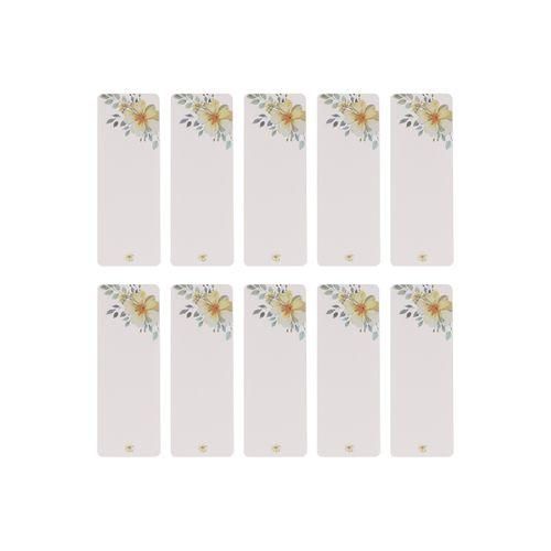 40pcs/lot DIY Creative Retro Flower Bookmark Book