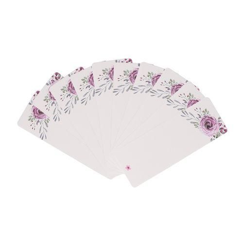 40pcs/lot DIY Creative Retro Flower Bookmark Book