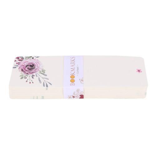 40pcs/lot DIY Creative Retro Flower Bookmark Book