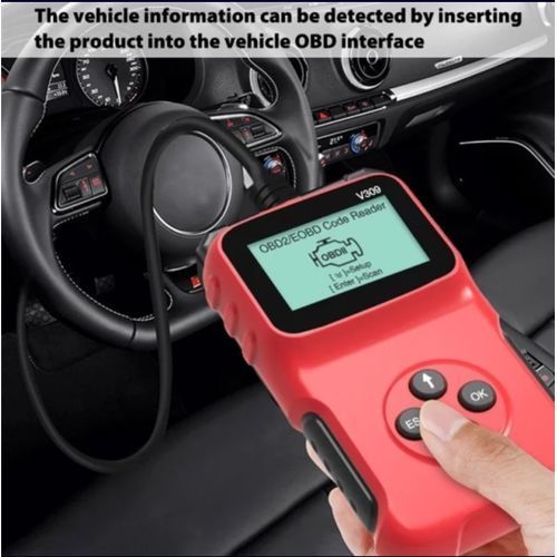 V309 Automotive Car Vehicle OBDII 2 Code Reader Car Scanner
