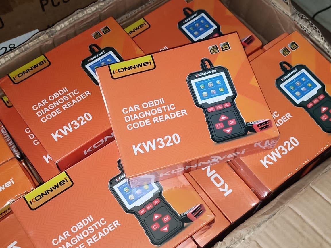 KW320 CAN OBD2 EOBD Car Scanner Car OBD II Diagnostic Tool Scanner Code Reader & Eraser