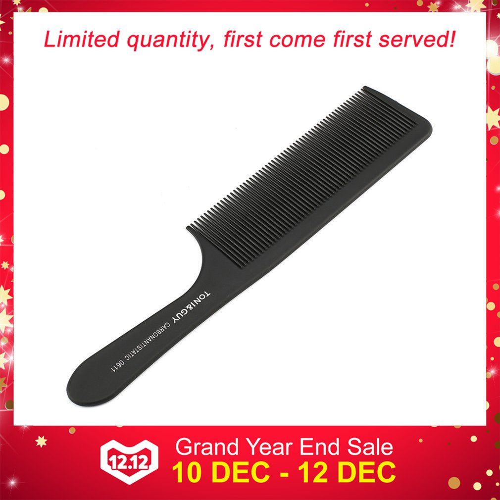 OR Plastic Professional Hairdressing Tail Comb Haircut Hairdressing Barber Comb