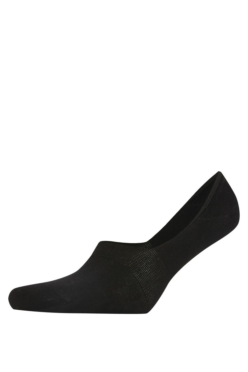 2 Piece Man Casual Low Cut Socks - Black