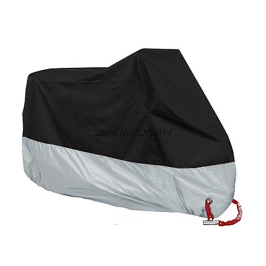 Black-Silver Motorcycle cover UV anti Rain for Rider Gy6 Efi Tent Motorcycle Yamaha Yz 125 2000 Valentino Rossi Moto Gp Majesty 400 Valentino