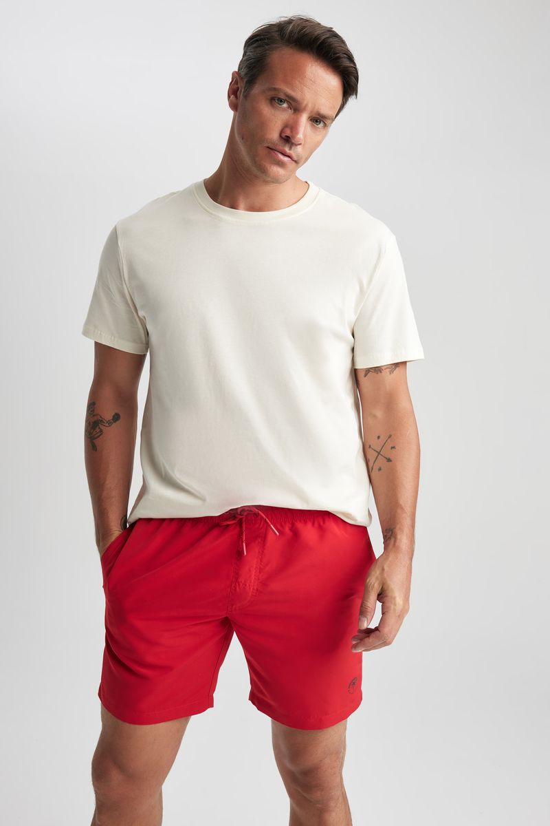 Man Special Collection Swimming Short - Red