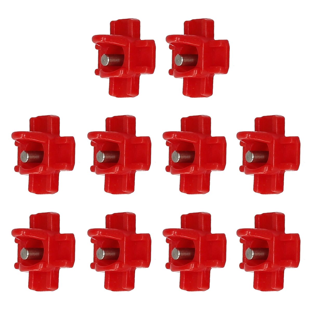 10 PCS Horizontal Side Mount Automatic Poultry Water Chicken