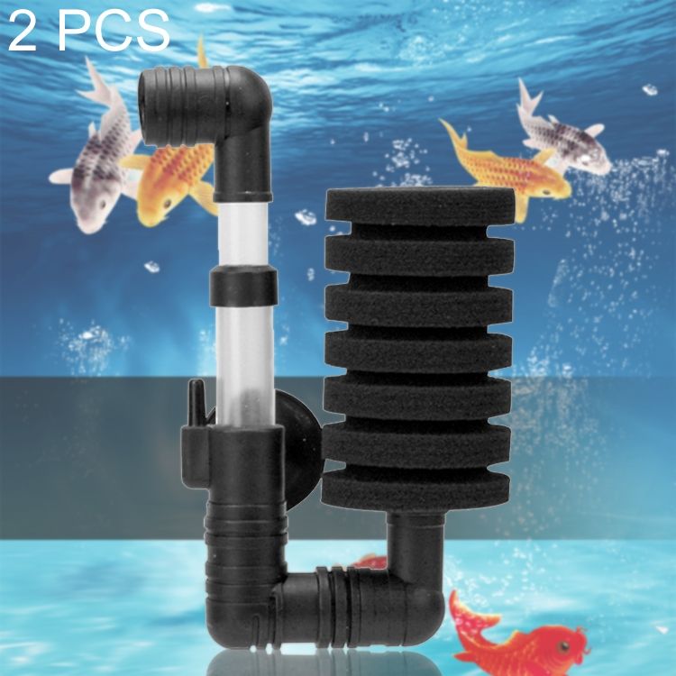 Filter 2 PCS Wall-mounted Aquarium Biochemical Cotton Filter