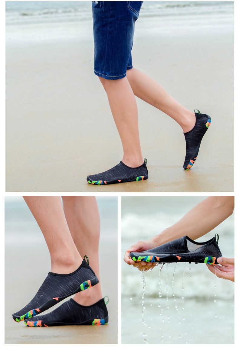 Amphibious Breathable Unisex Shoe - Black