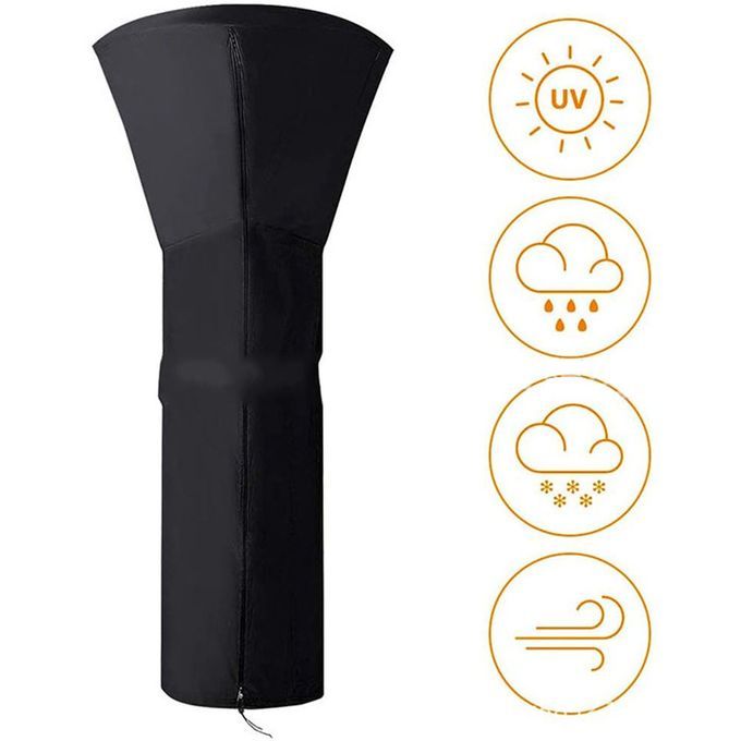 Heater  Overs Waterproof With Zi Er Suitable For Outdoor Garden Terra E  Onvenient Storage Heater  Overs-bla K-226*85*48mm