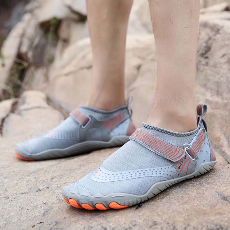 Unisex Water Shoes Outdoor Climbing Shoes-Grey