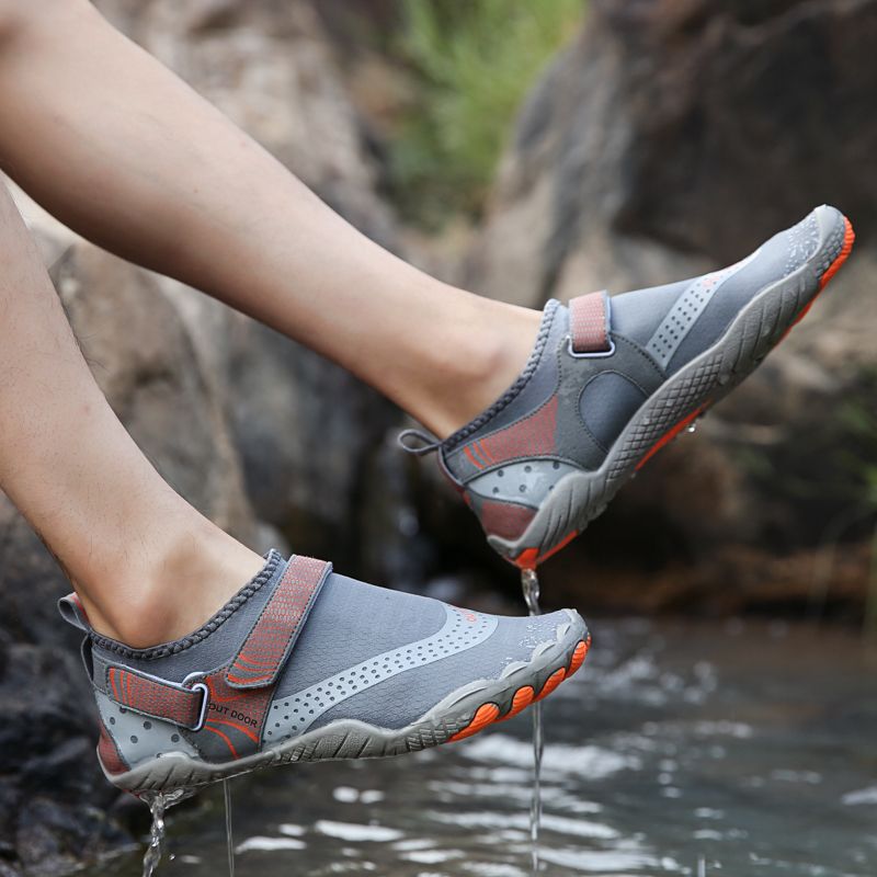 Unisex Water Shoes Outdoor Climbing Shoes-Grey