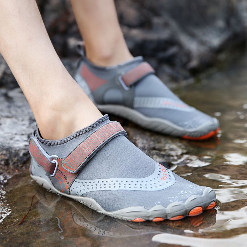 Unisex Water Shoes Outdoor Climbing Shoes-Grey