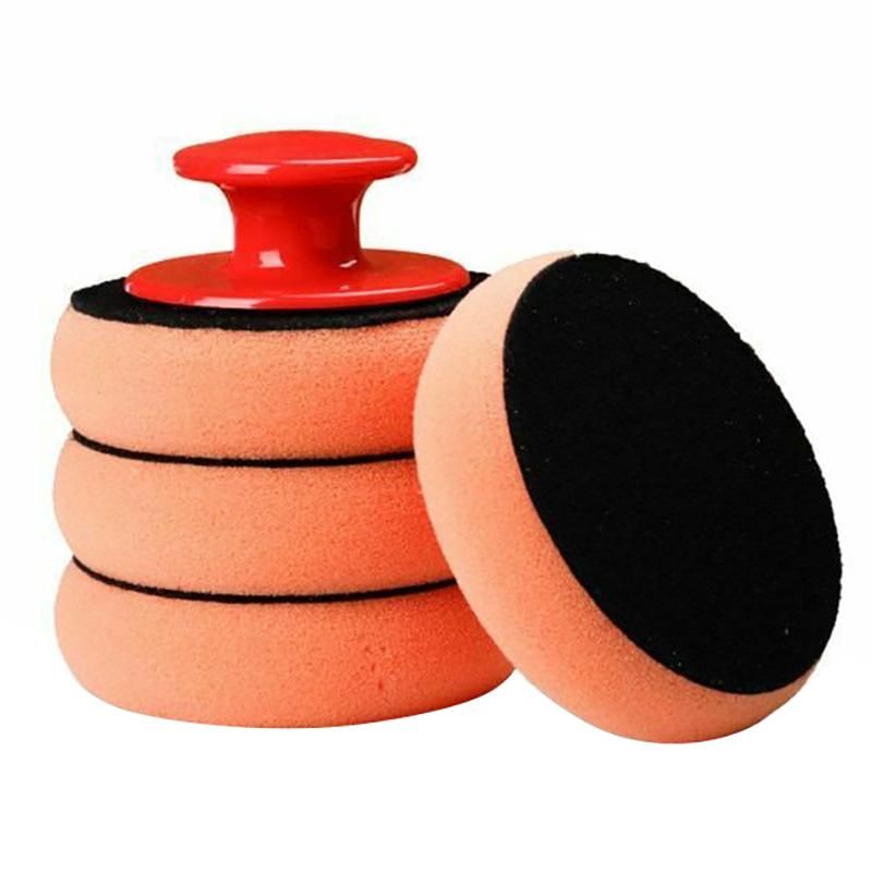 6Pcs/Set Car Wax Polish Pad Sponge Cleaning Kit with