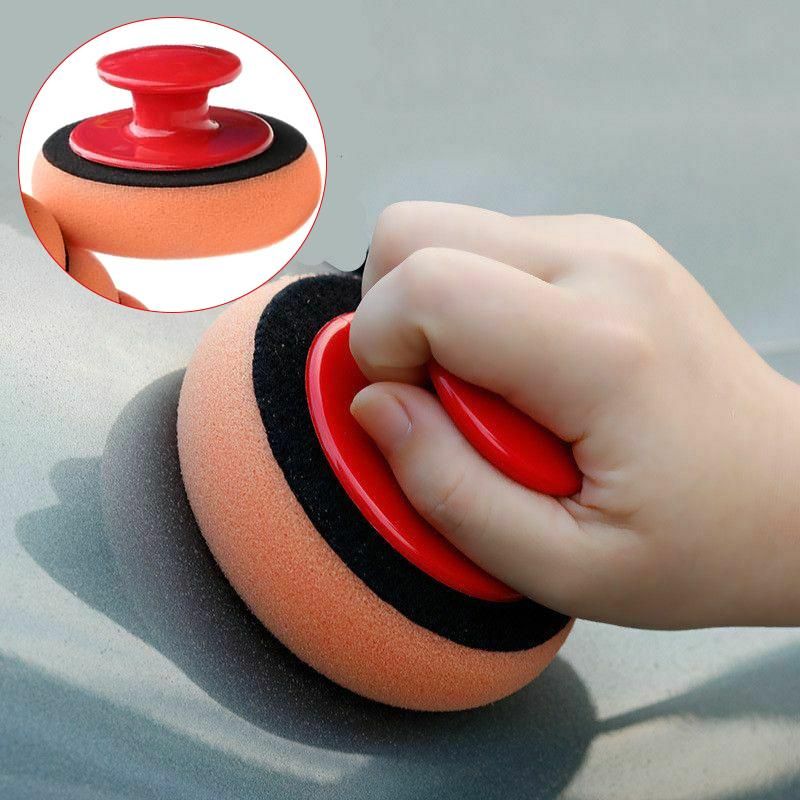6Pcs/Set Car Wax Polish Pad Sponge Cleaning Kit with