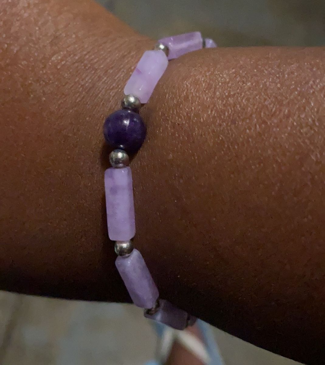 Natural Amethyst Body-purify Slimming Bracelet Stone Energy Bracelets For Women Weight Loss Bracelet Fatigue Relief Healing Yoga