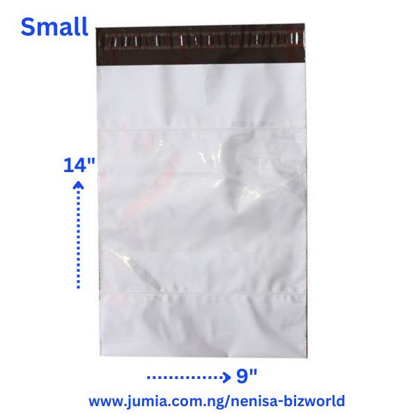 Courier Bags / Courier Nylons / Poly Mailer Bags - Invoice Pocket 25pcs - A4 -23x36cm -9/14 Inches