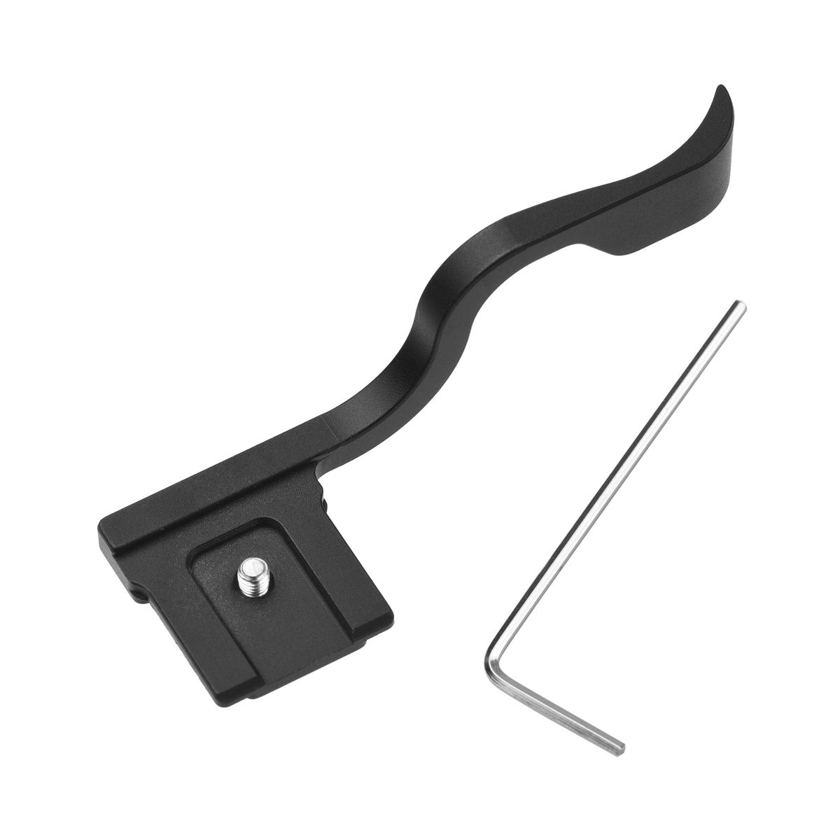 Andoer Camera Hot Shoe Metal Thumb Up Grip Hand Grip Thumb
