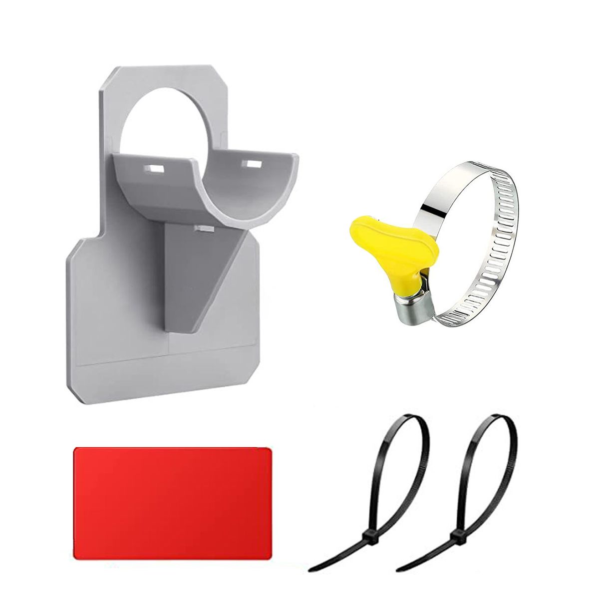 Pool Hoses Holders Easy Installation Universal Grey