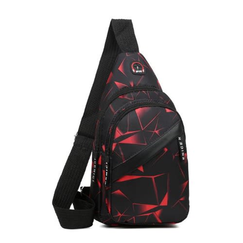 Unisex Canvas Messenger Crossbody Bag