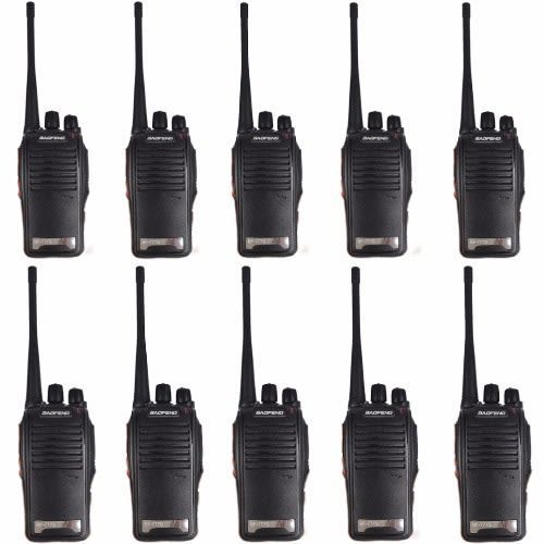 Sound Alert Walkie Talkie Two Way Radio 400-470mhz -10 Pieces