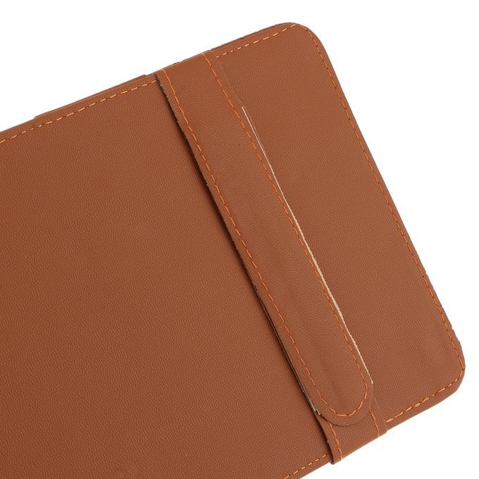 10 Slot CD DVD Disc Pouch Bag Storage Case For Car Auto Sunshade Brown