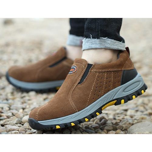 Men's Work Safety Shoes Non-slip Anti-puncture Outdoor Shoes
